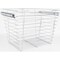 Hardware Resources Chrome Closet Pullout Basket with Slides 14"Dx17"Wx17"H POB1-141717CH - alternate 1